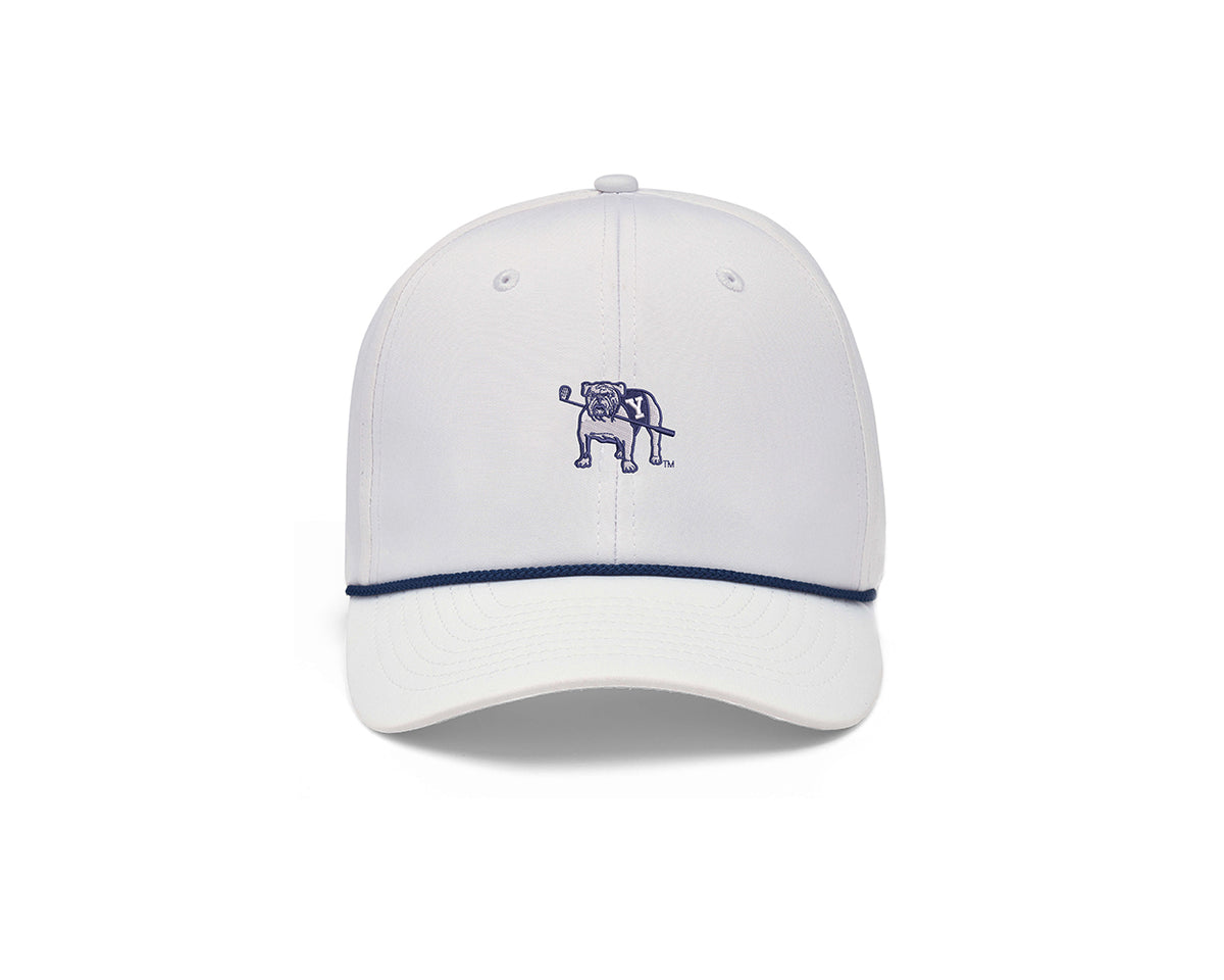 Yale Golf Course Performance Rope Hat: White