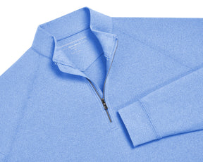 The Westland Pullover: Heathered Marlin Blue