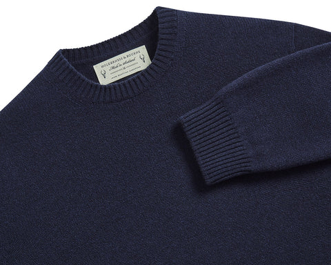 The Berwick Crewneck Sweater: Navy