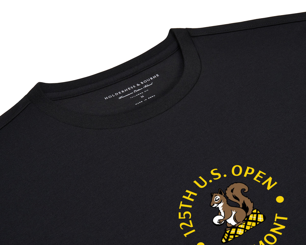 2025 U.S. Open Black Mason T-Shirt