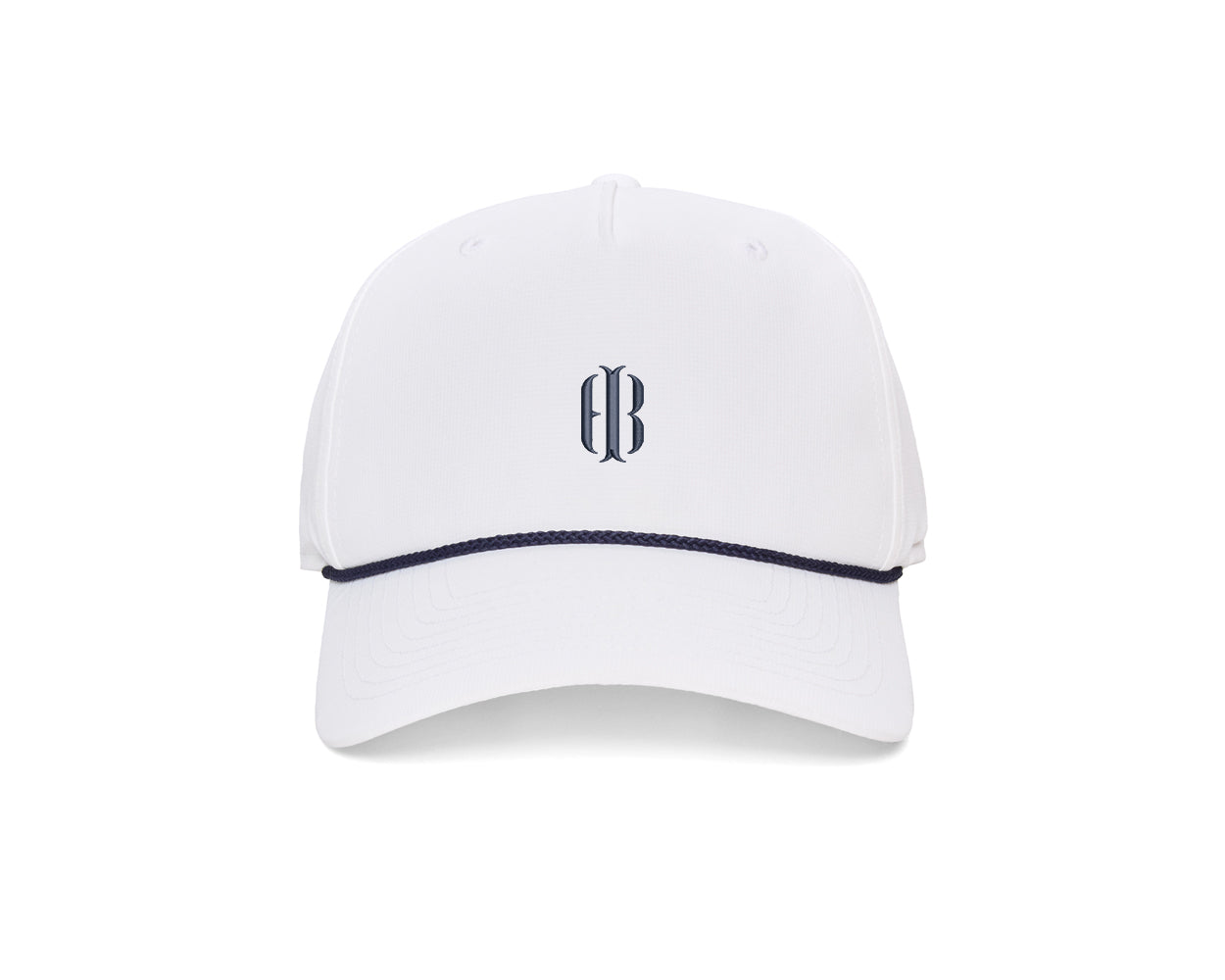 The Performance Rope Hat: White with HB Icon