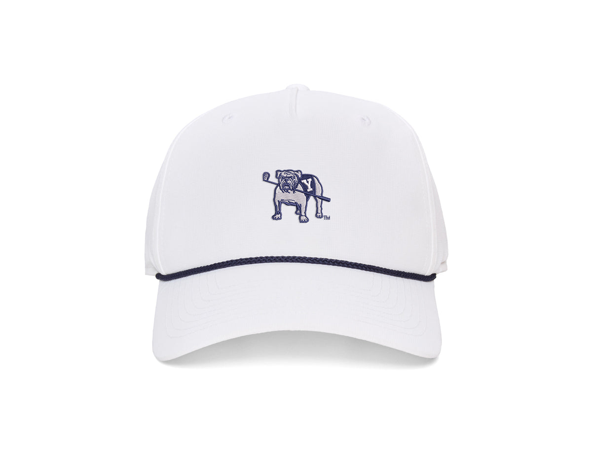 Yale Golf Course Performance Rope Hat: White