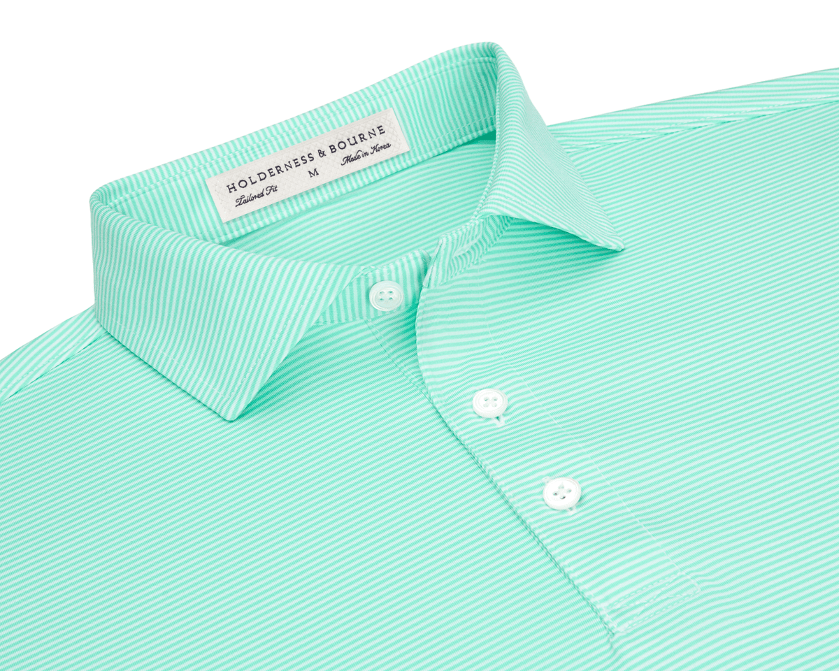 The Perkins Shirt: Abaco & White