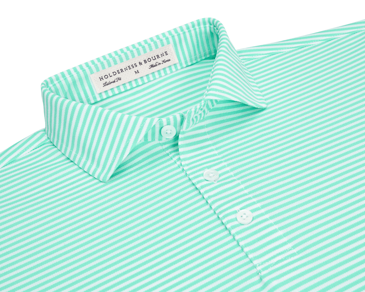 The Maxwell Shirt: Abaco & White