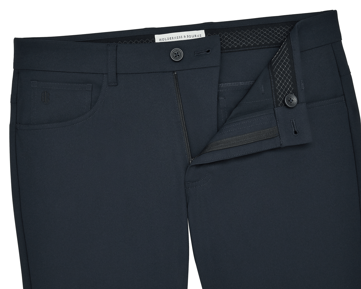 The Parker Pant: Black 30" Length