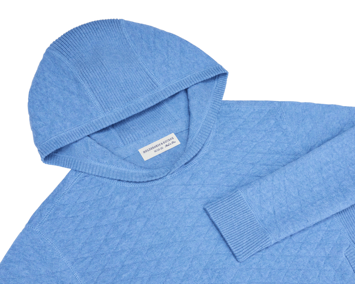 The Wallace Boys Sweater: Heathered Marlin Blue