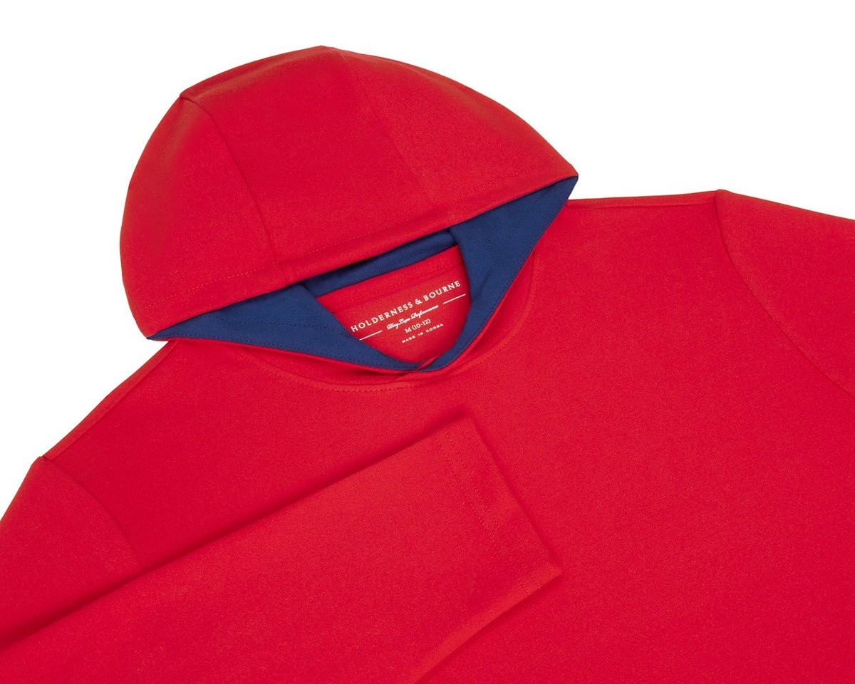 The Jackson Boys Pullover: Liberty Red