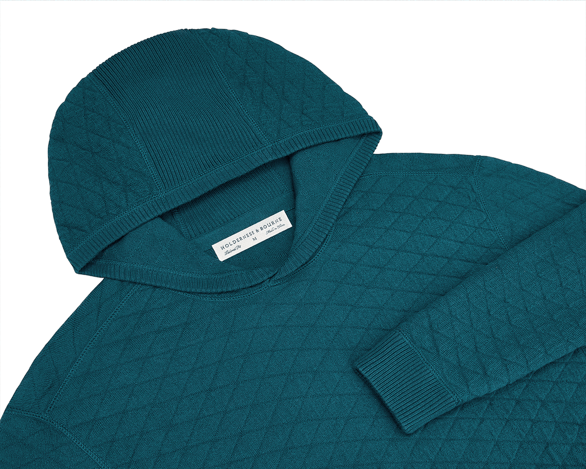 The Wallace Sweater: Deep Teal