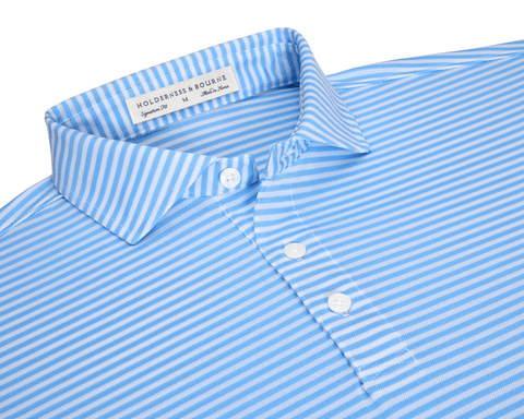 The Maxwell Shirt: Vista Blue & White