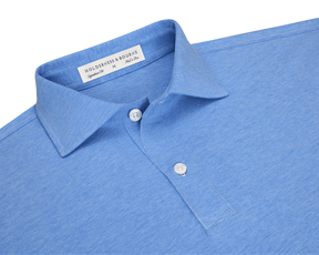 The Hatcher Shirt: Horizon Blue & White