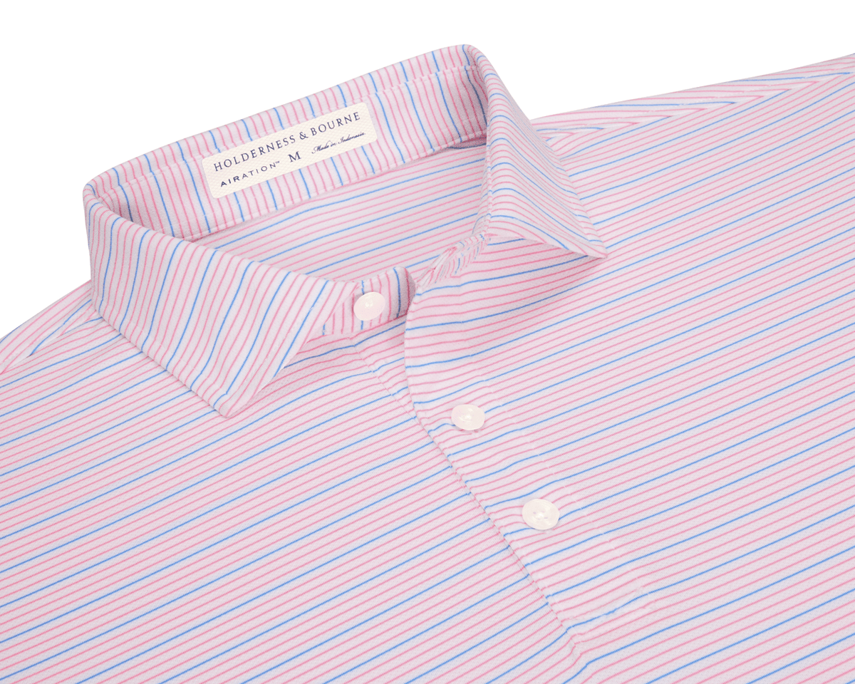 The Stanley Shirt: White/Belmont/Horizon Blue