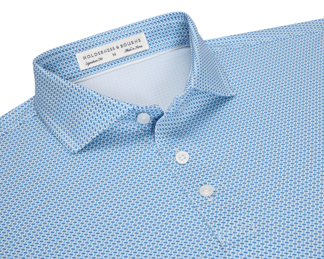 The Norman Shirt: Harbor & Maidstone Blue