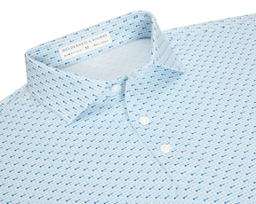 The Cadogan Shirt: Harbor & Maidstone Blue