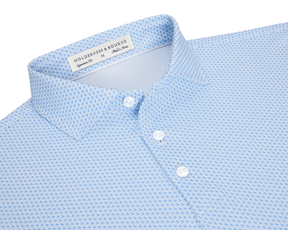 The Lennox Shirt: Vista Blue & Horizon Blue