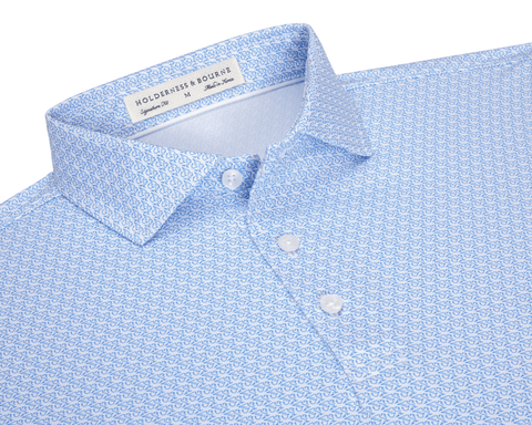 The Griffin Shirt: Horizon Blue