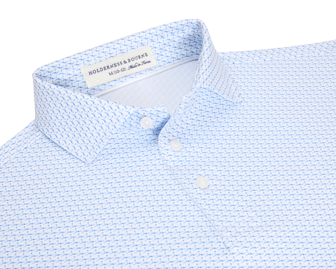 The Atwood Boys Shirt: Horizon Blue