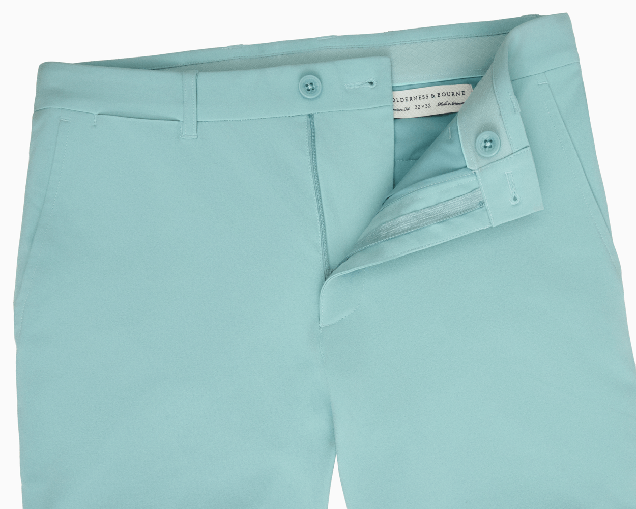 The Anson Pant: Cascade Green 30" Length