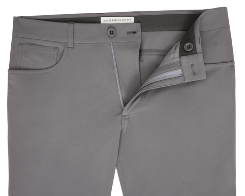 The McDaniel Pant: Light Gray 34" Length