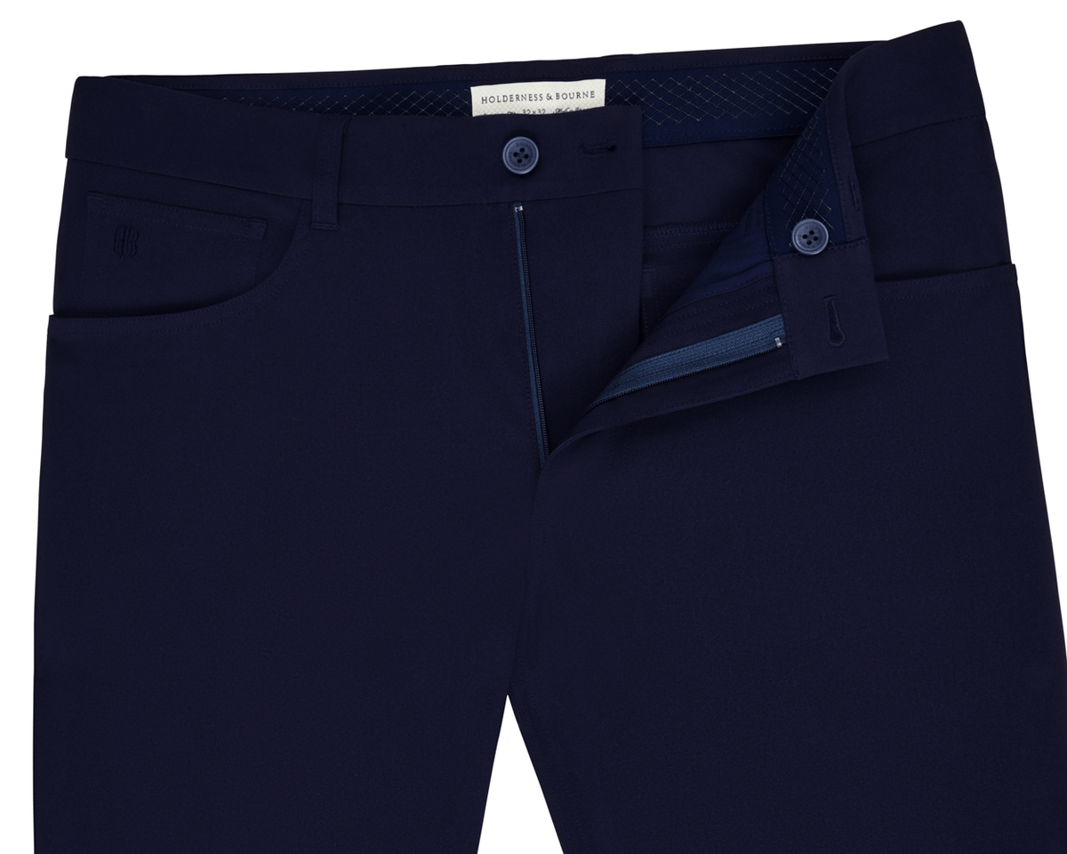 The McDaniel Pant: Navy 32" Length