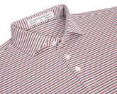 The Bagley Shirt: Russet & Navy