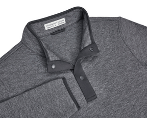 The Sullivan Quarter-Snap: Heathered Charcoal