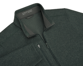 Holderness & Bourne Men’s Dark Green Fleece Jacket