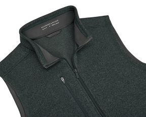 The Ashby Vest: Heathered Ivy