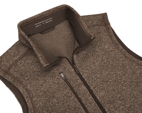 The Ashby Vest: Heathered Chestnut