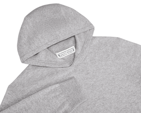 The Logan Hoodie Sweater: Heathered Gray
