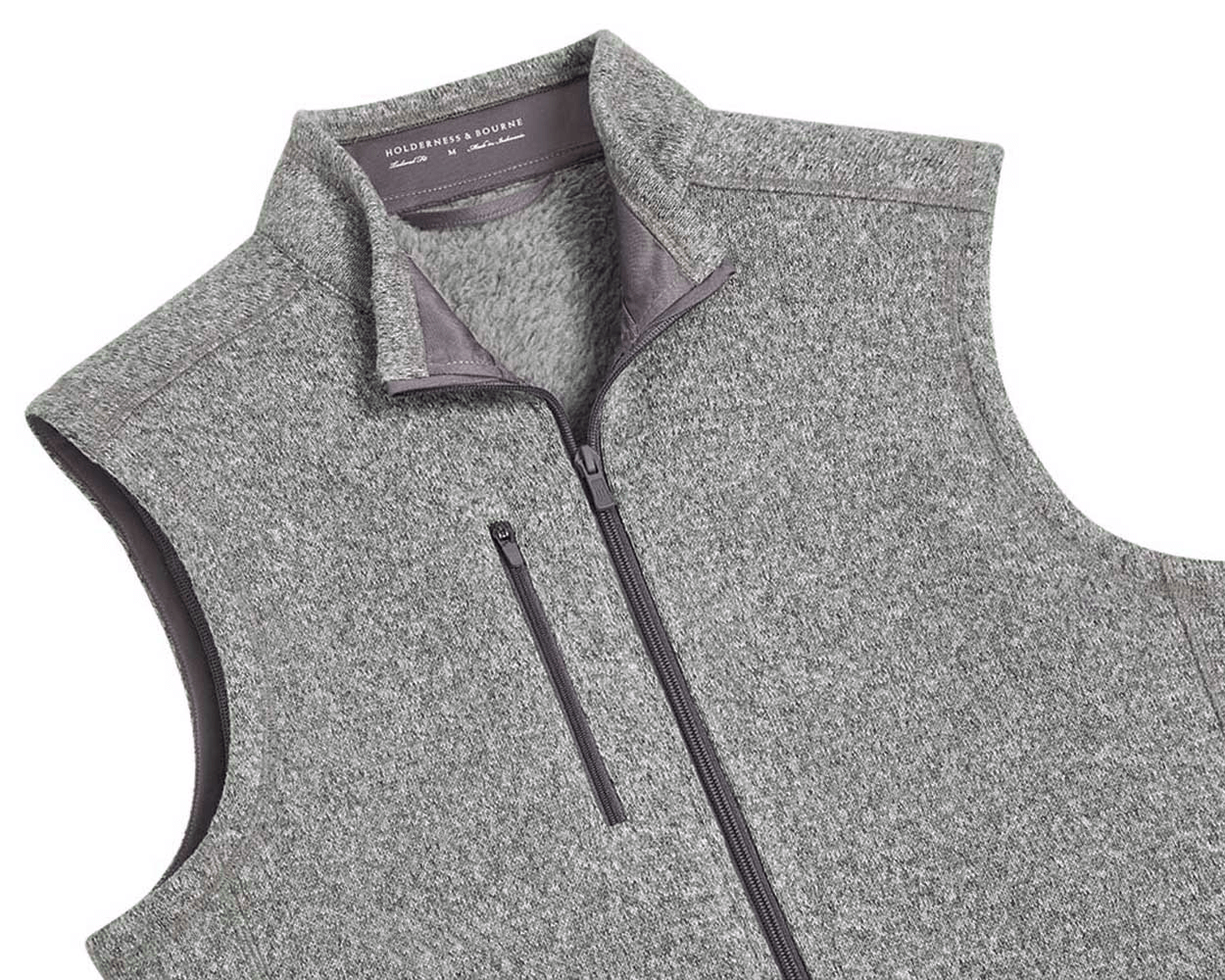 The Ashby Vest: Heathered Gray
