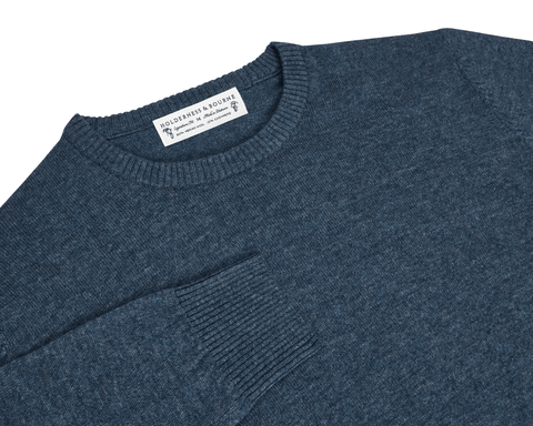 Holderness & Bourne Men’s Blue Knit Sweater