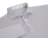 The Burke Shirt: Gray & White