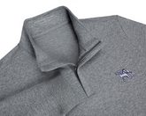Yale Golf Course Harper Quarter-Zip: Heathered Gray