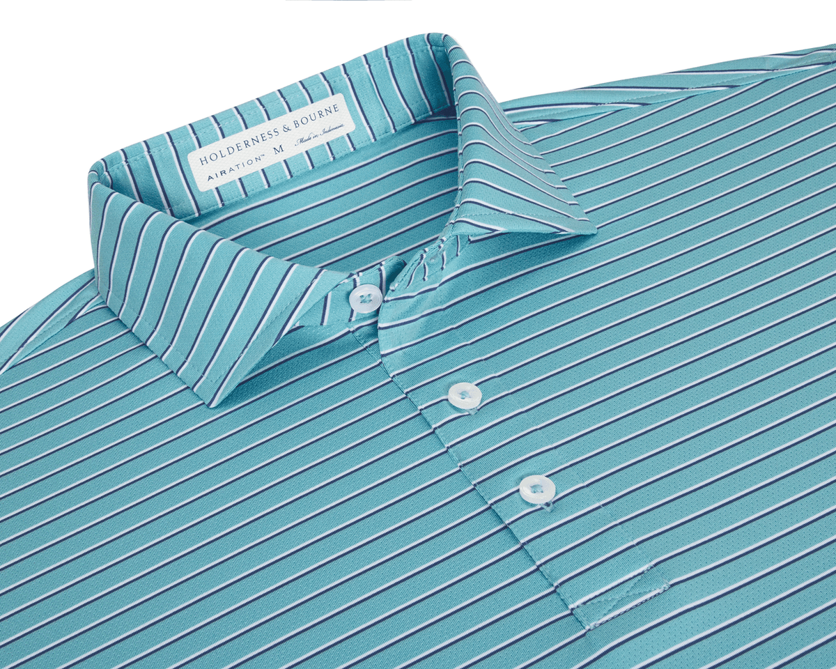 The Springer Shirt: Harbor/White/Maidstone Blue