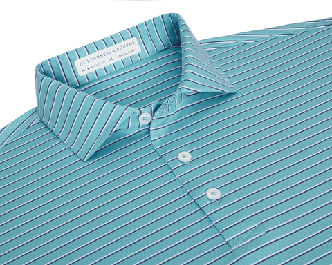 The Springer Shirt: Harbor/White/Maidstone Blue