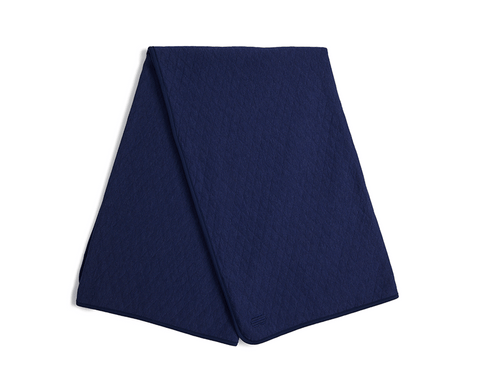 The Van Pelt Blanket: Heathered Navy