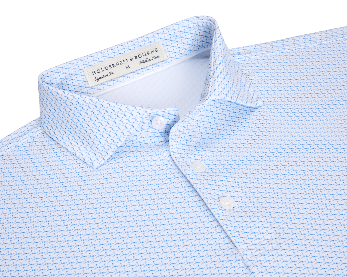 The Atwood Shirt: Horizon Blue Horizon Blue / L