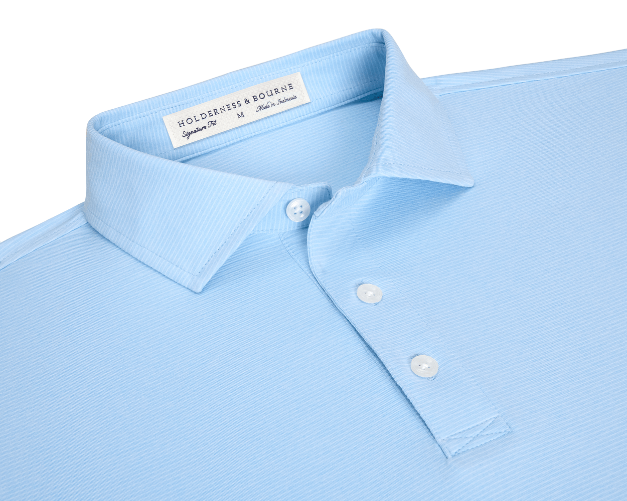The Holland Shirt: Heathered Vista Blue