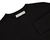 The Ward Crewneck Sweater: Black