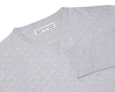 The Ward Crewneck Sweater: Heathered Gray