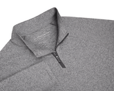 The Darrow Quarter-Zip: Heathered Charcoal