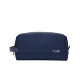The Littler Dopp Kit: Navy Ballistic - Slate Blue Embroidery