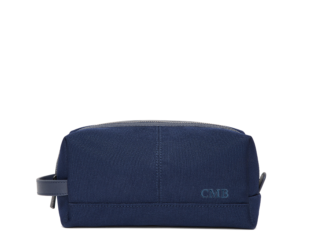 The Littler Dopp Kit: Navy Ballistic - Navy Embroidery