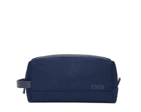 The Littler Dopp Kit: Navy Ballistic - Navy Embroidery