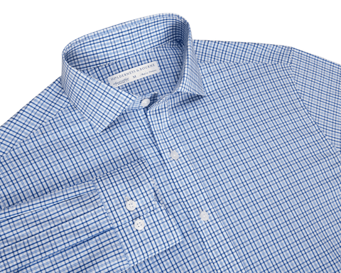 The Wright Shirt: Vista Blue