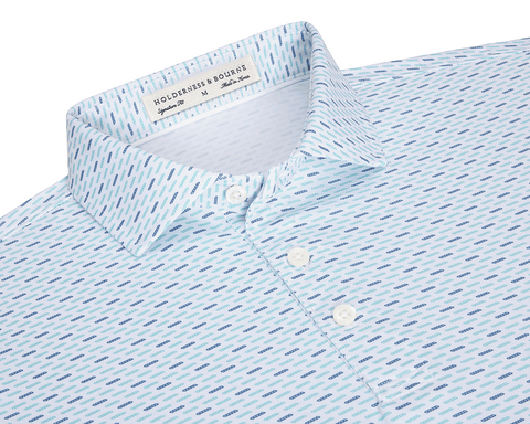 The James Shirt: Harbor & Maidstone Blue