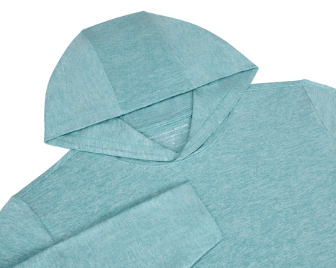 The Stowe Hoodie: Heathered Harbor