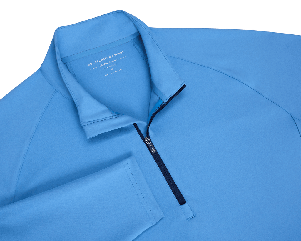 The Rodgers Quarter-Zip: Horizon Blue