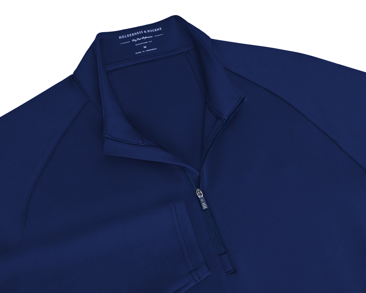 The Rodgers Quarter-Zip: Navy