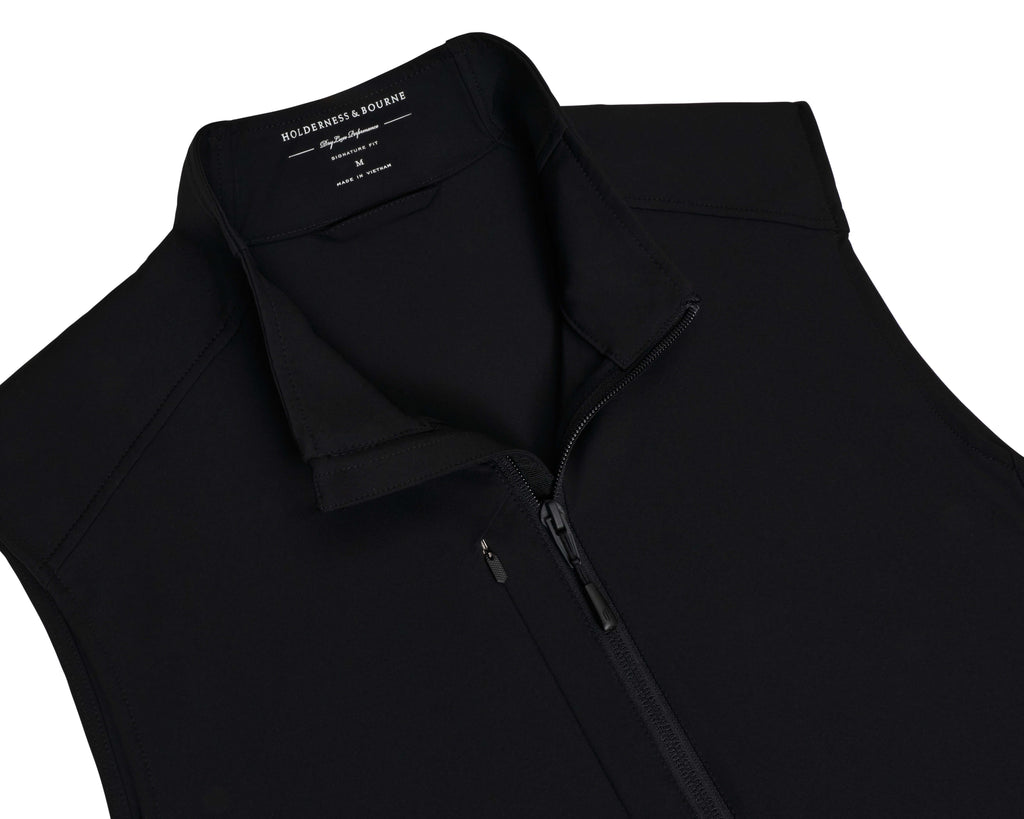 The Boyd Vest: Black